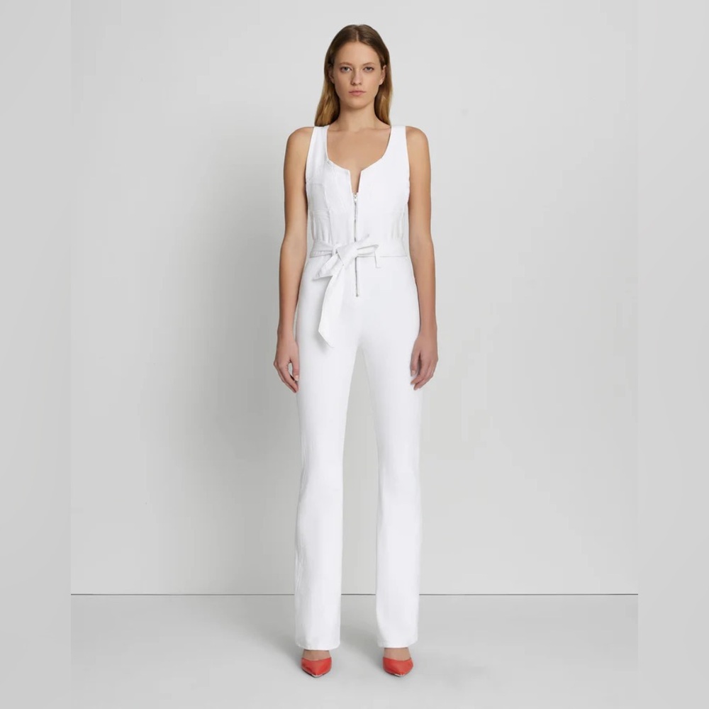 7 for all Mankind denim jumpsuit